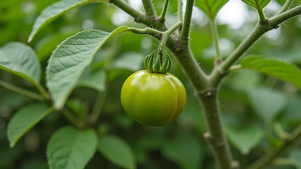 Tomato cage around a pepper plant